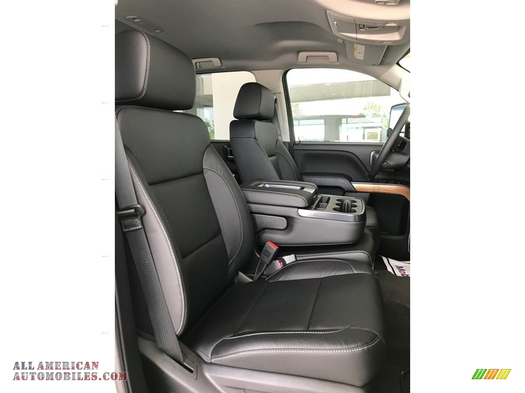 2018 Silverado 3500HD LTZ Crew Cab Dual Rear Wheel 4x4 - Silver Ice Metallic / Jet Black photo #9