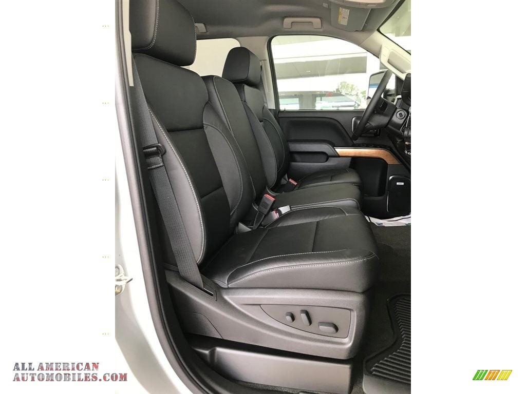 2018 Silverado 3500HD LTZ Crew Cab Dual Rear Wheel 4x4 - Silver Ice Metallic / Jet Black photo #10