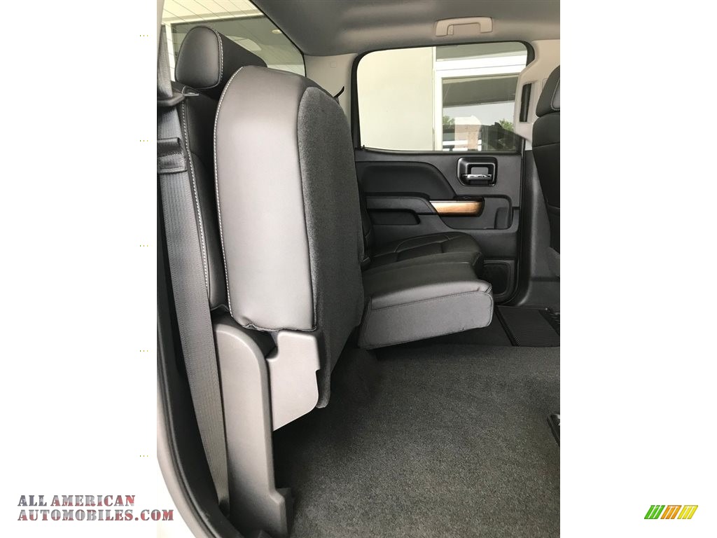 2018 Silverado 3500HD LTZ Crew Cab Dual Rear Wheel 4x4 - Silver Ice Metallic / Jet Black photo #12