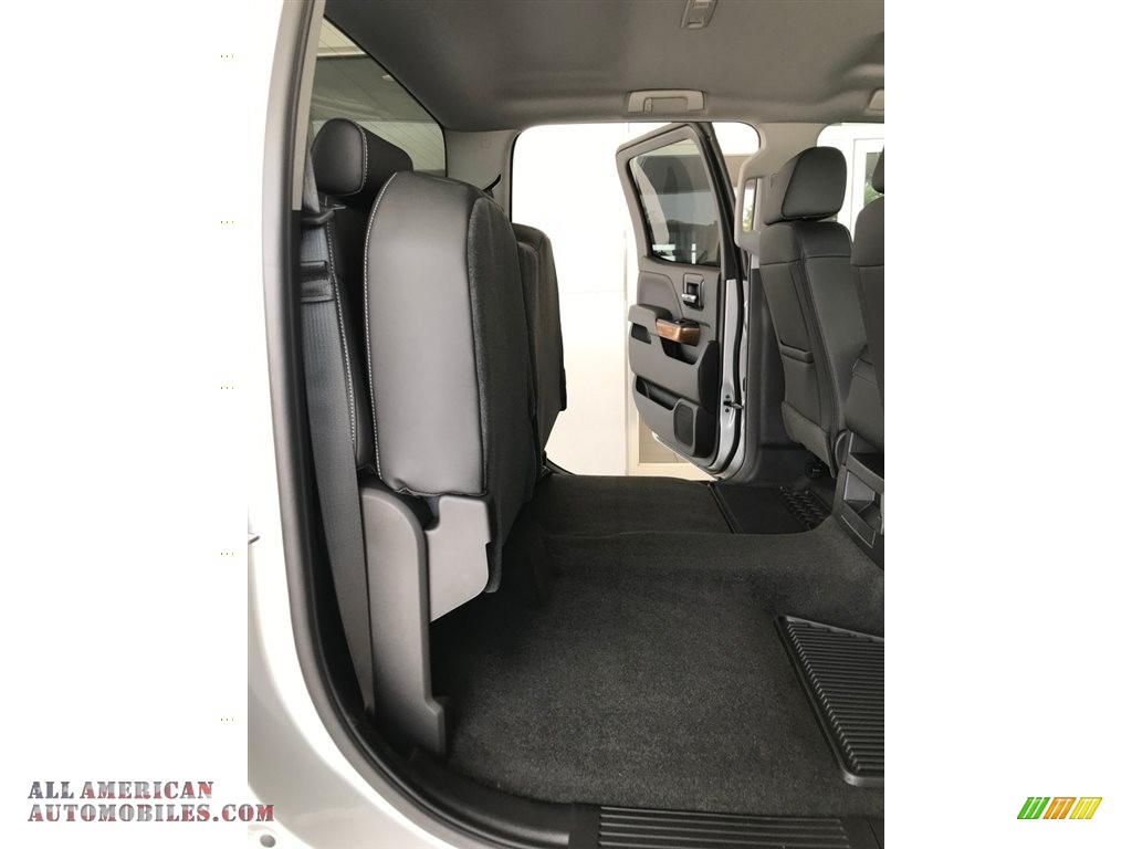 2018 Silverado 3500HD LTZ Crew Cab Dual Rear Wheel 4x4 - Silver Ice Metallic / Jet Black photo #13