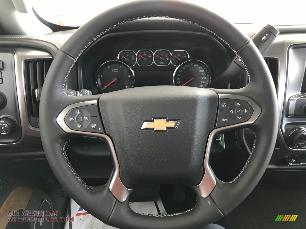 2018 Silverado 3500HD LTZ Crew Cab Dual Rear Wheel 4x4 - Silver Ice Metallic / Jet Black photo #22