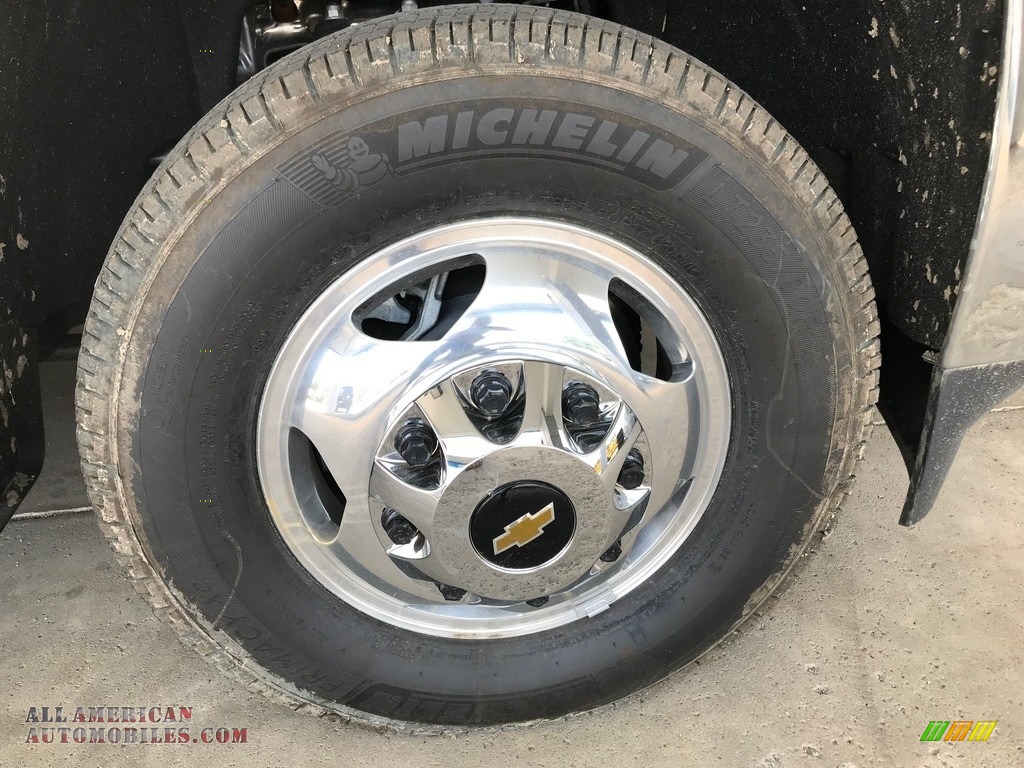 2018 Silverado 3500HD LTZ Crew Cab Dual Rear Wheel 4x4 - Silver Ice Metallic / Jet Black photo #29