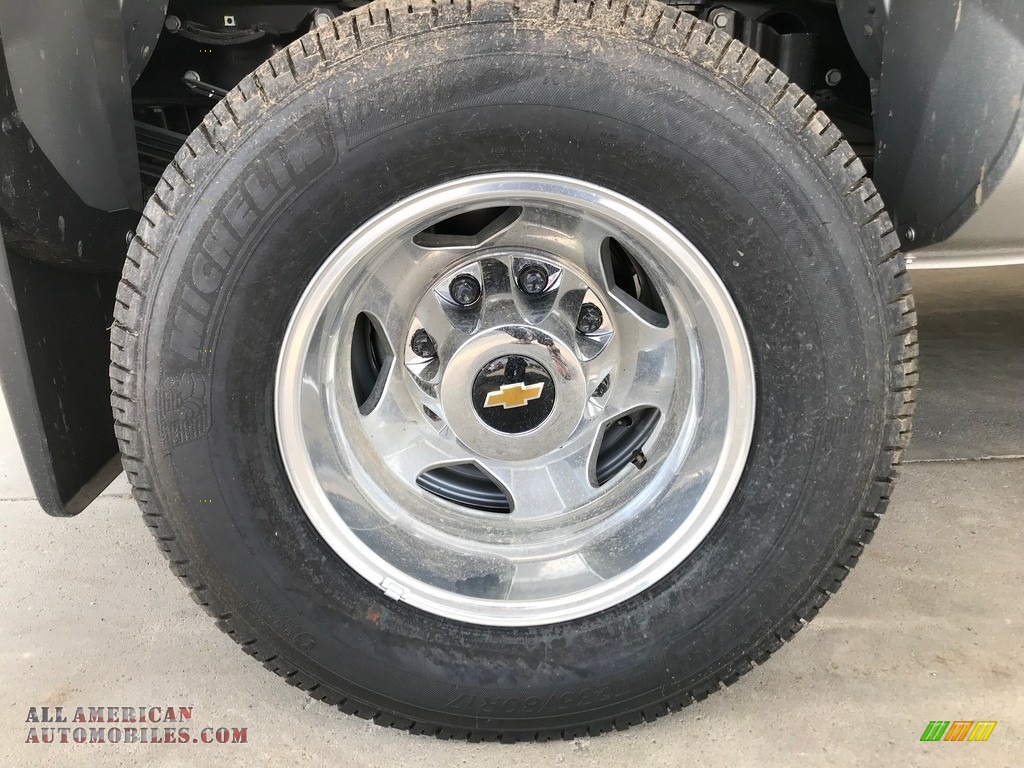 2018 Silverado 3500HD LTZ Crew Cab Dual Rear Wheel 4x4 - Silver Ice Metallic / Jet Black photo #30