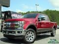Ford F250 Super Duty Lariat Crew Cab 4x4 Ruby Red photo #1