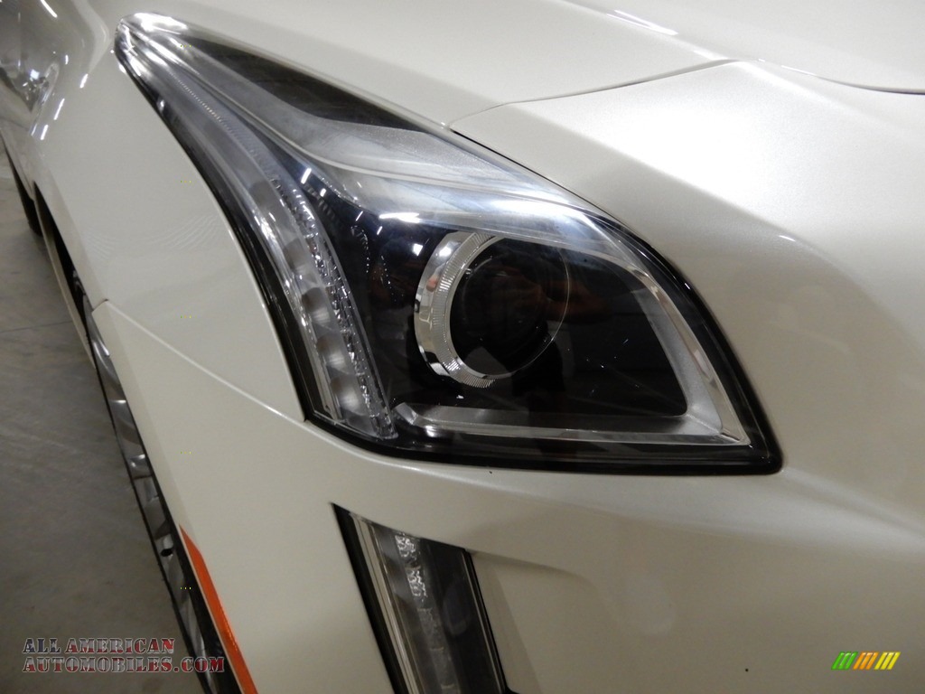 2014 CTS Luxury Sedan AWD - White Diamond Tricoat / Jet Black/Jet Black photo #10