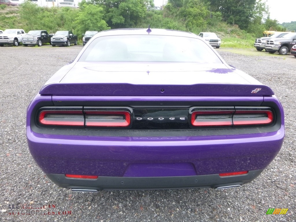 2018 Challenger GT AWD - Plum Crazy Pearl / Black/Pearl photo #4