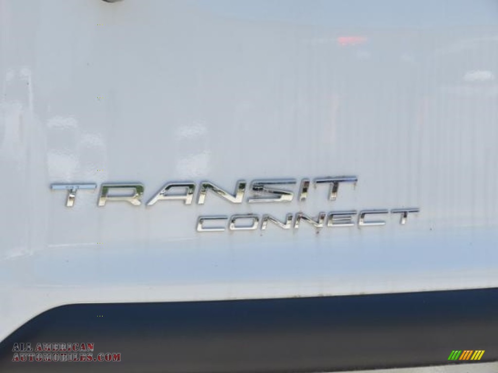 2018 Transit Connect XLT Van - Frozen White / Charcoal Black photo #23