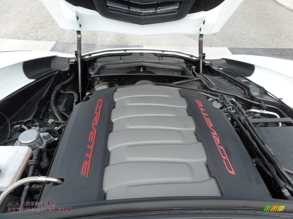 2017 Corvette Stingray Coupe - Arctic White / Jet Black photo #6