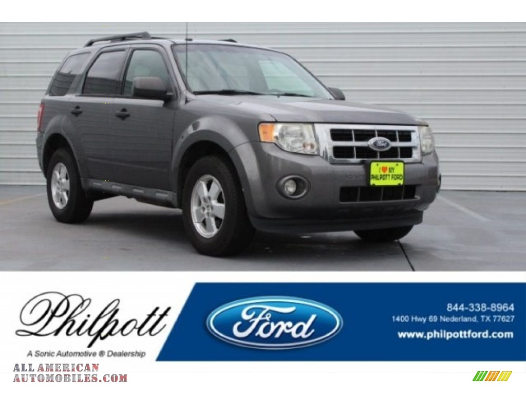 Sterling Grey Metallic / Charcoal Black Ford Escape XLT