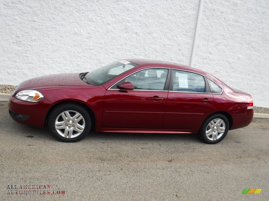 2011 Impala LT - Red Jewel Tintcoat / Gray photo #2