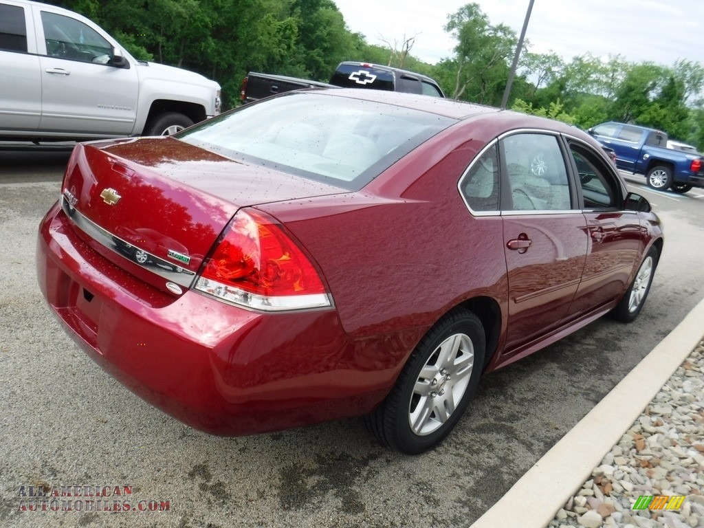 2011 Impala LT - Red Jewel Tintcoat / Gray photo #6