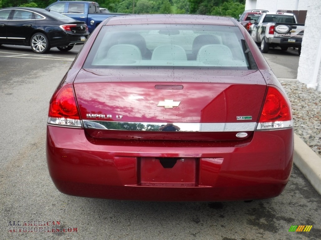 2011 Impala LT - Red Jewel Tintcoat / Gray photo #7
