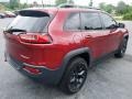 Jeep Cherokee Trailhawk 4x4 Deep Cherry Red Crystal Pearl photo #7