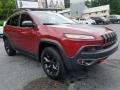 Jeep Cherokee Trailhawk 4x4 Deep Cherry Red Crystal Pearl photo #9