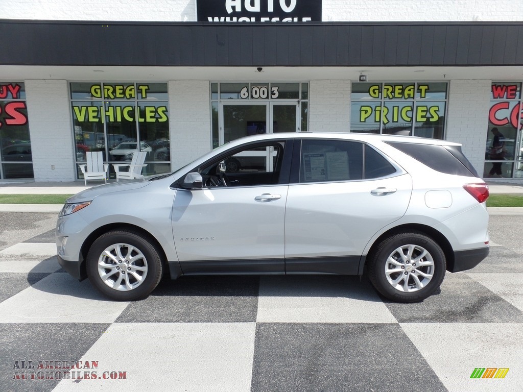 Silver Ice Metallic / Jet Black Chevrolet Equinox LT