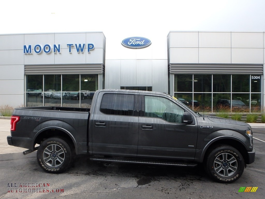 2016 Ford F150 XLT SuperCrew 4x4 in Lithium Gray photo 20 D37864