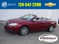 Chrysler 200 Limited Convertible Deep Cherry Red Crystal Pearl Coat photo #1