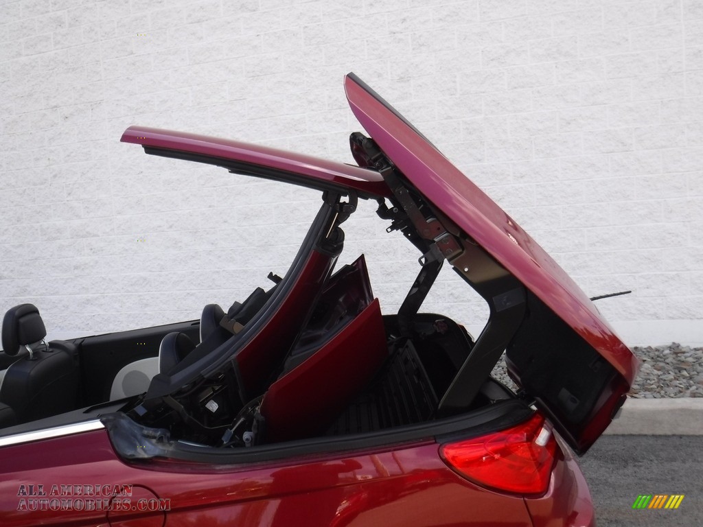 2012 200 Limited Convertible - Deep Cherry Red Crystal Pearl Coat / Black/Light Frost photo #3