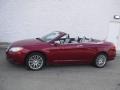 Chrysler 200 Limited Convertible Deep Cherry Red Crystal Pearl Coat photo #5
