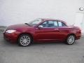 Chrysler 200 Limited Convertible Deep Cherry Red Crystal Pearl Coat photo #6
