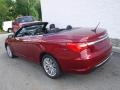 Chrysler 200 Limited Convertible Deep Cherry Red Crystal Pearl Coat photo #15