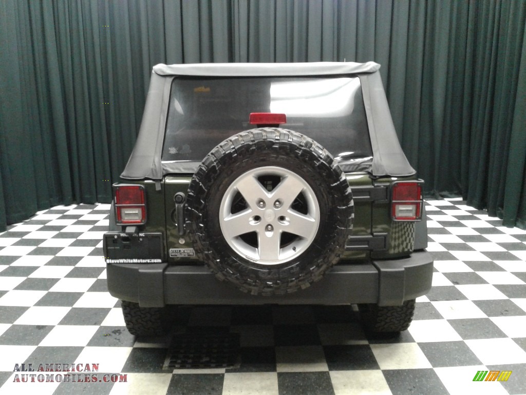 2008 Wrangler X 4x4 - Jeep Green Metallic / Dark Slate Gray/Medium Slate Gray photo #7