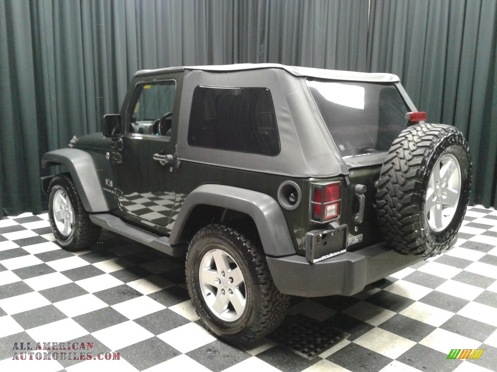 2008 Wrangler X 4x4 - Jeep Green Metallic / Dark Slate Gray/Medium Slate Gray photo #8
