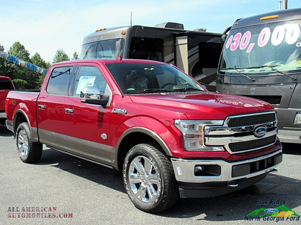 2018 F150 King Ranch SuperCrew 4x4 - Ruby Red / King Ranch Kingsville photo #7