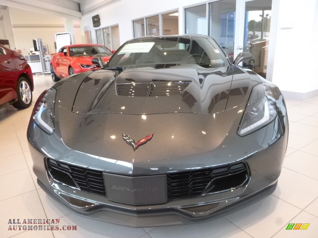 2019 Corvette Z06 Coupe - Shadow Gray Metallic / Black photo #9