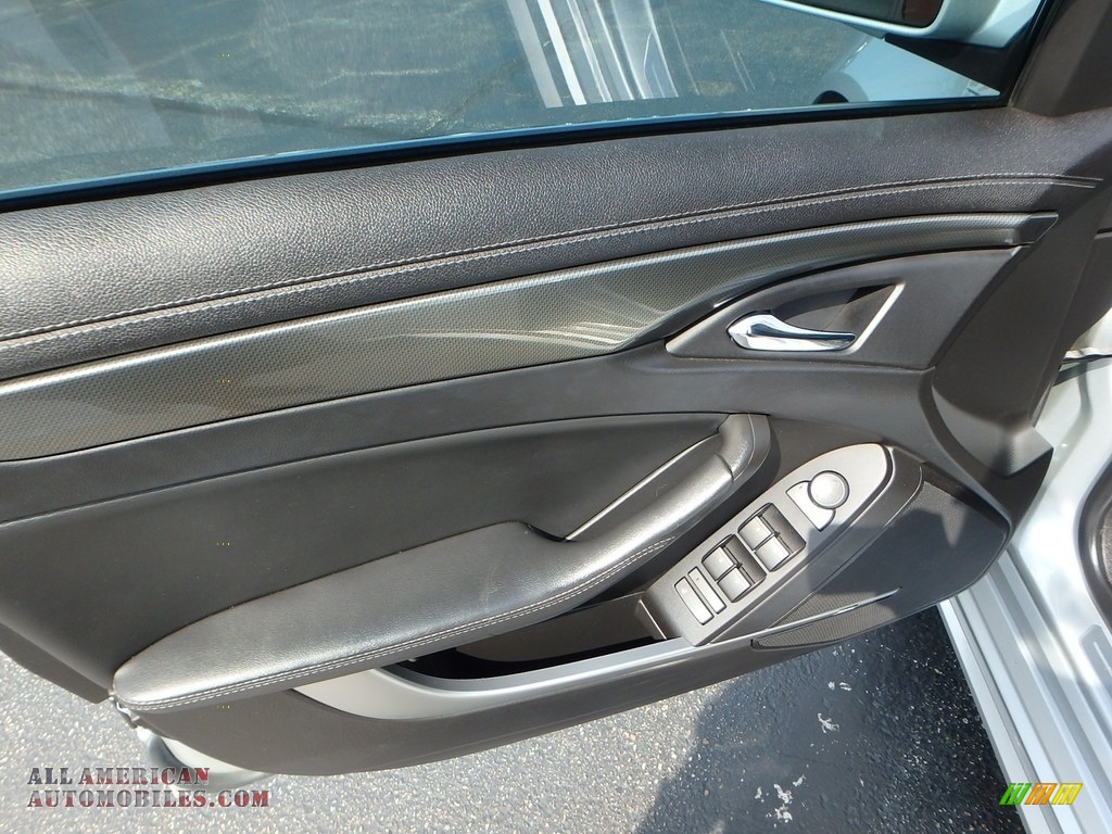 2012 CTS 4 3.0 AWD Sedan - Radiant Silver Metallic / Ebony/Ebony photo #23