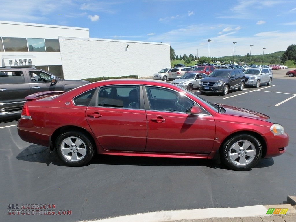 2009 Impala LT - Red Jewel Tintcoat / Ebony photo #5
