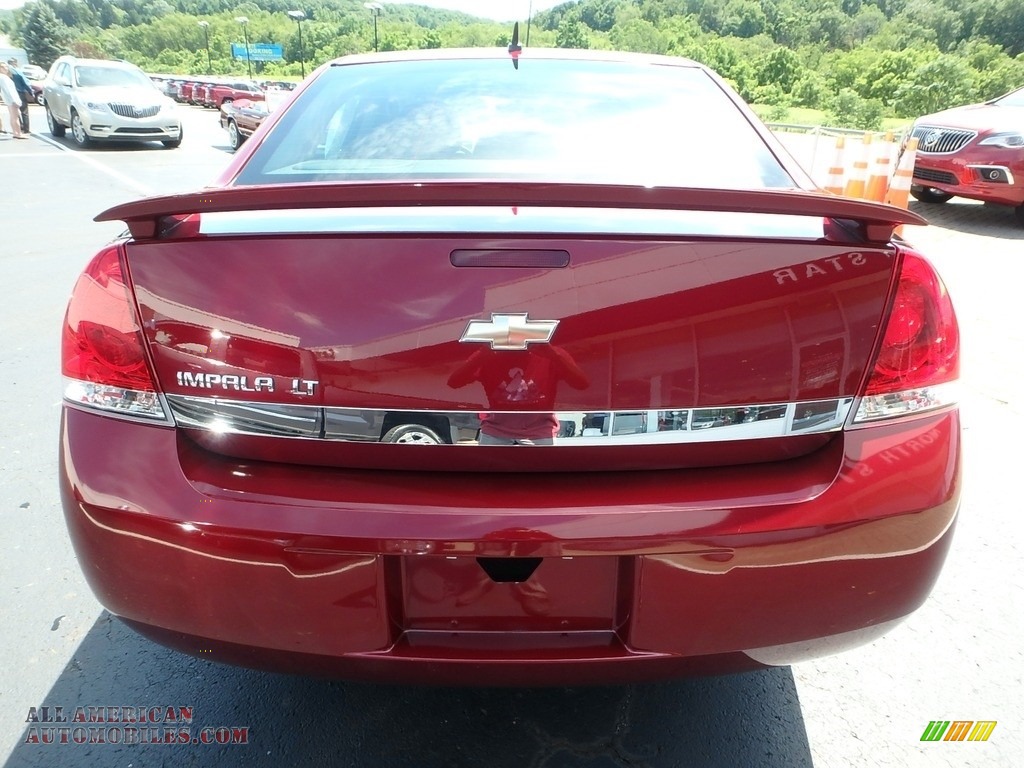 2009 Impala LT - Red Jewel Tintcoat / Ebony photo #11