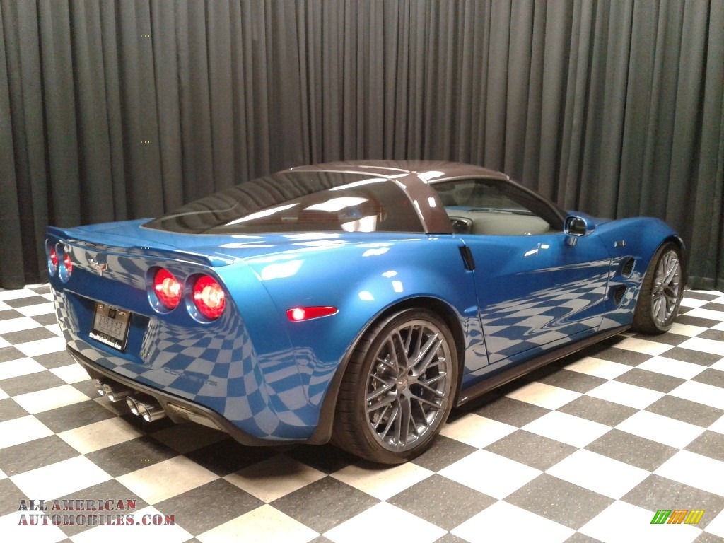 2010 Corvette ZR1 - Jetstream Blue Metallic / Ebony Black photo #6