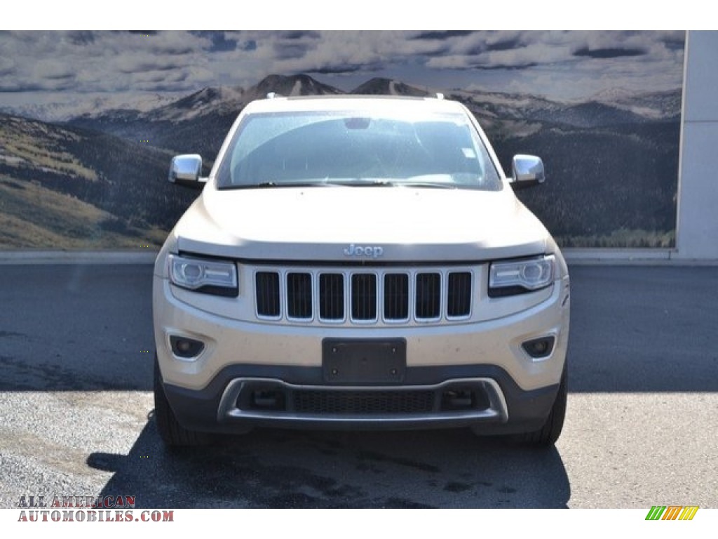 2014 Grand Cherokee Limited 4x4 - Cashmere Pearl / New Zealand Black/Light Frost photo #8