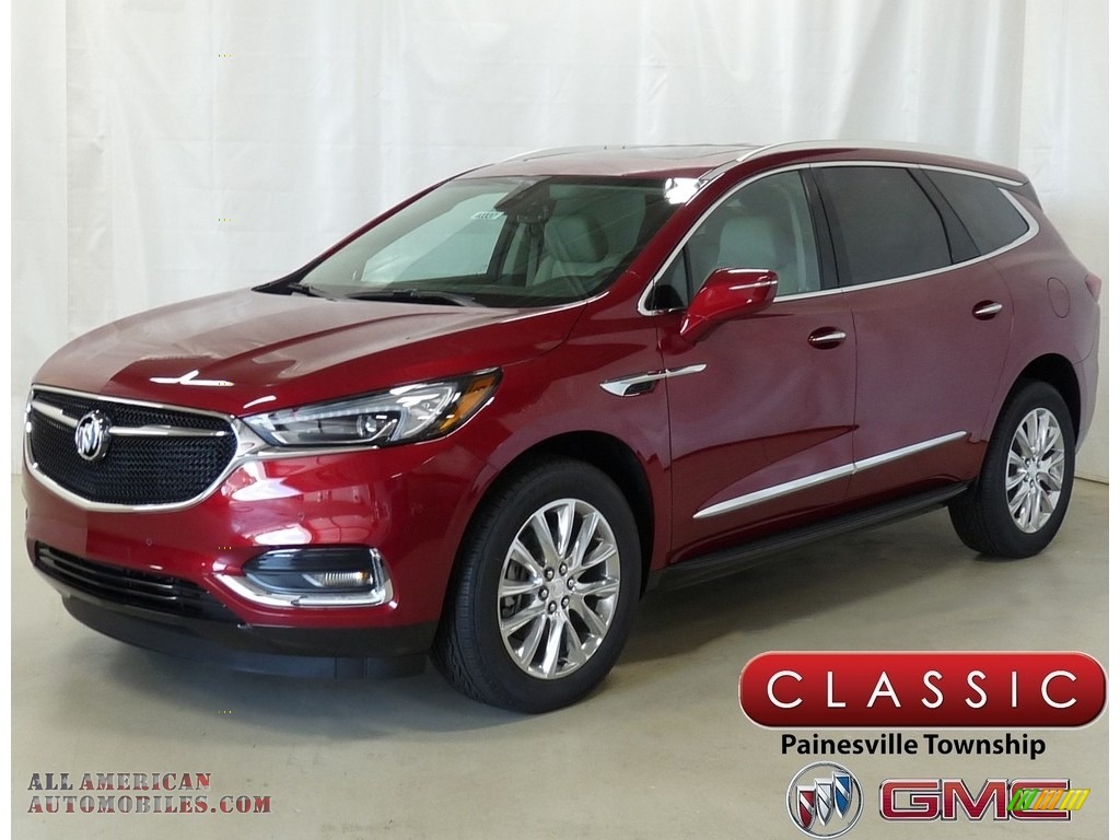 Red Quartz Tintcoat / Shale/Ebony Accents Buick Enclave Premium AWD