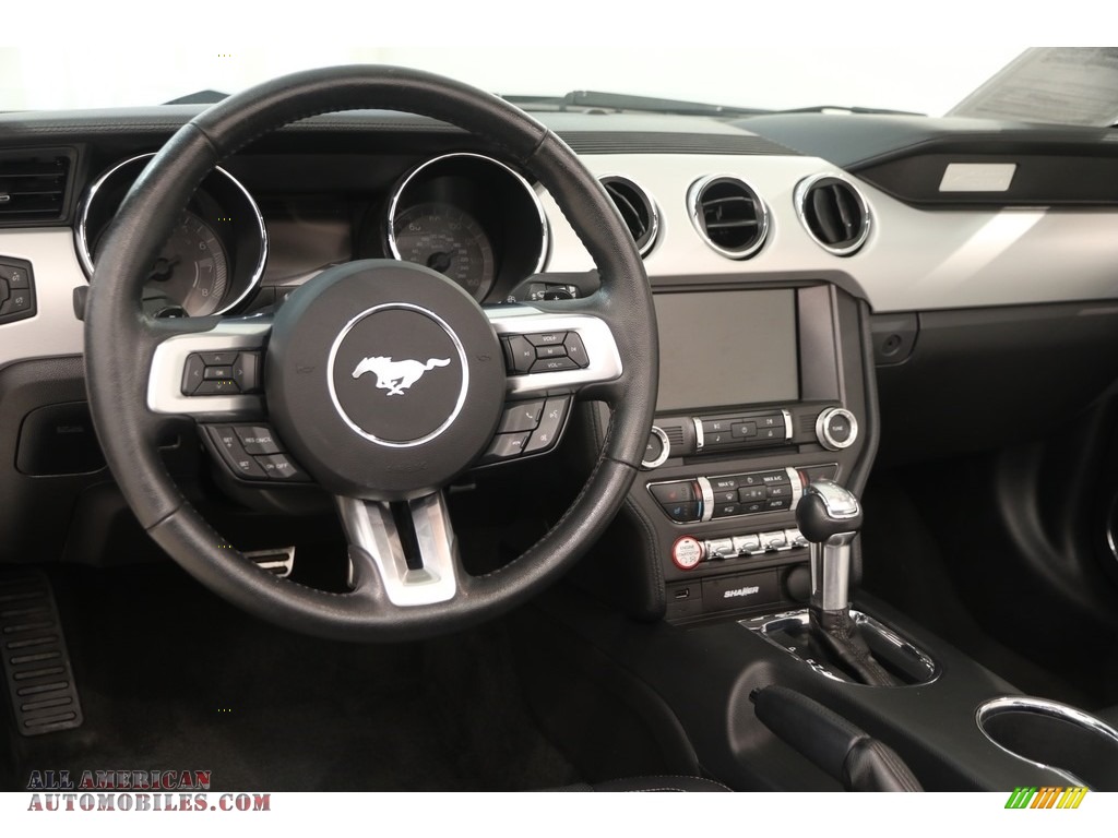 2017 Mustang EcoBoost Premium Convertible - Ingot Silver / Ebony photo #7