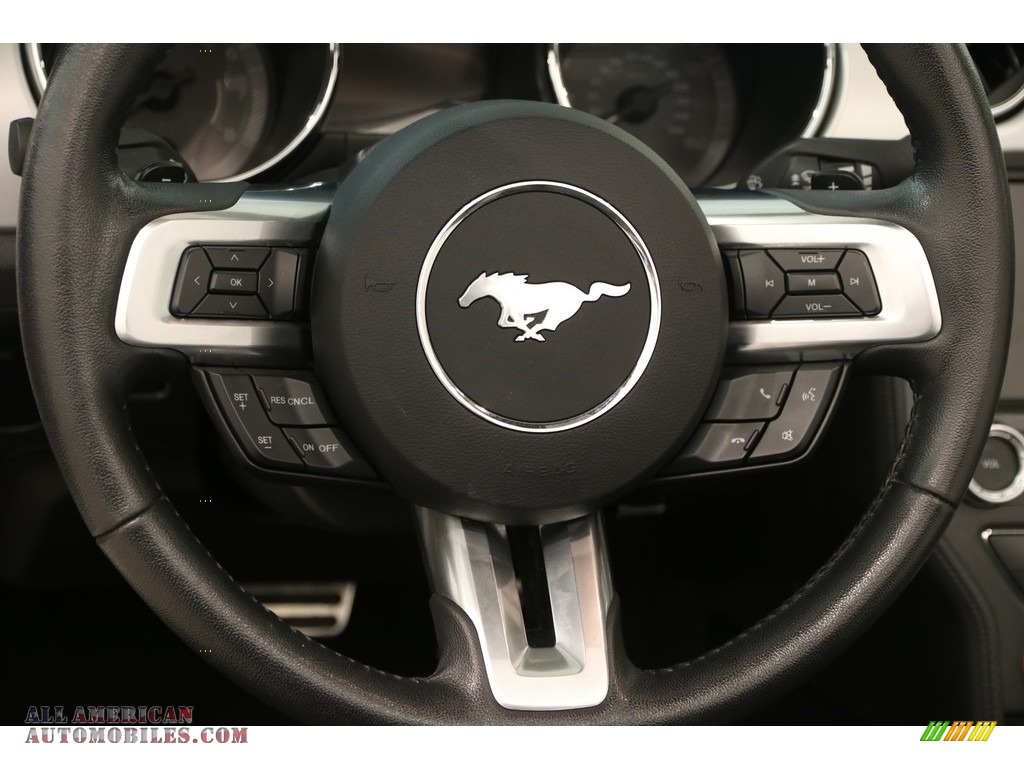 2017 Mustang EcoBoost Premium Convertible - Ingot Silver / Ebony photo #8