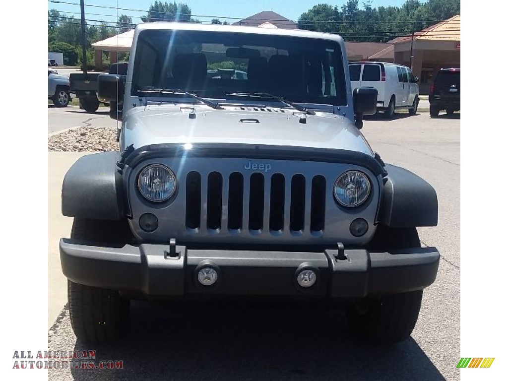 2015 Wrangler Sport 4x4 - Billet Silver Metallic / Black photo #1