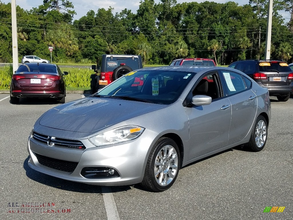 Billet Silver Metallic / Black Dodge Dart SXT Sport