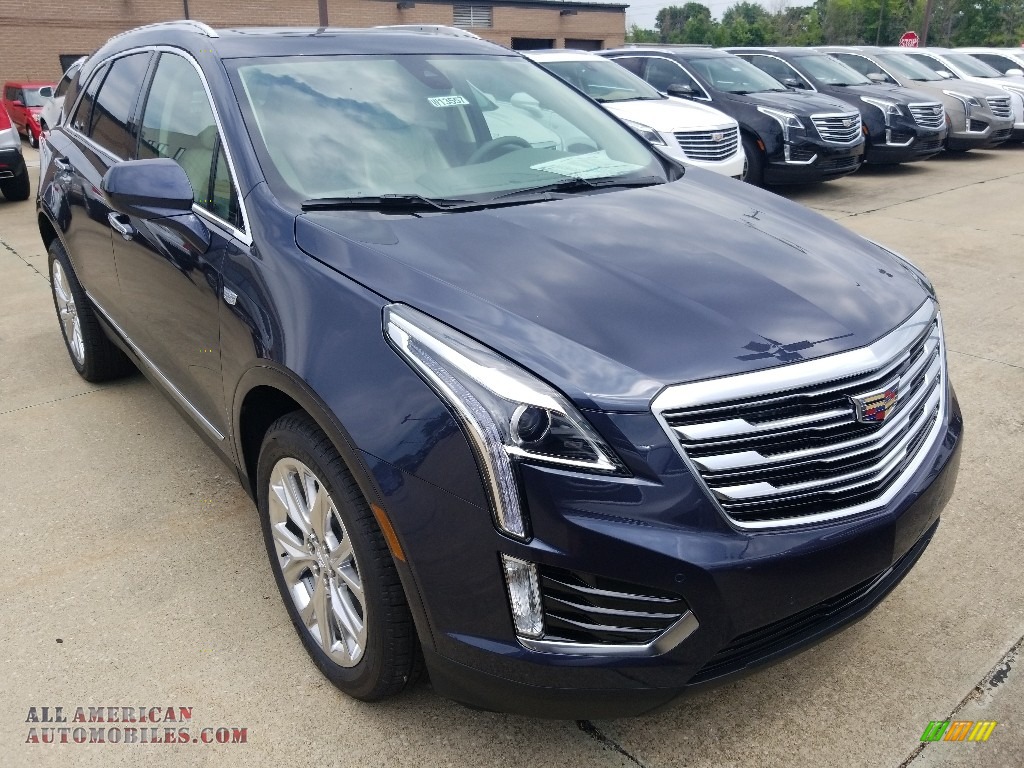 Harbor Blue Metallic / Cirrus Cadillac XT5 Luxury AWD