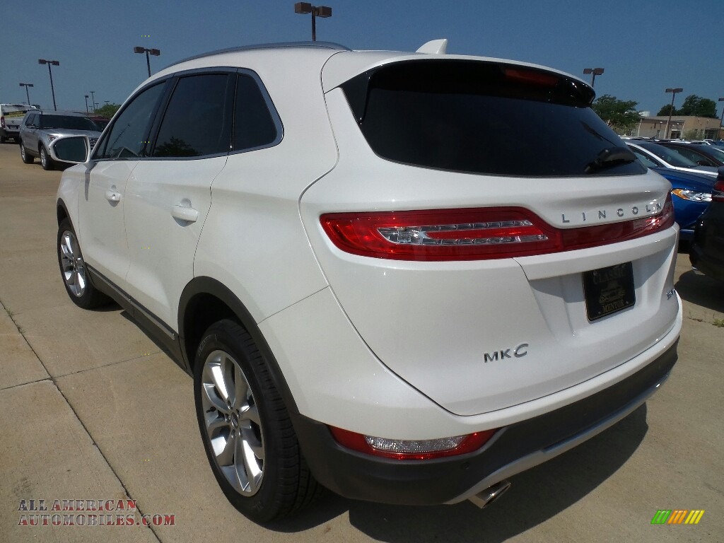 2018 MKC Select AWD - White Platinum / Cappuccino photo #4