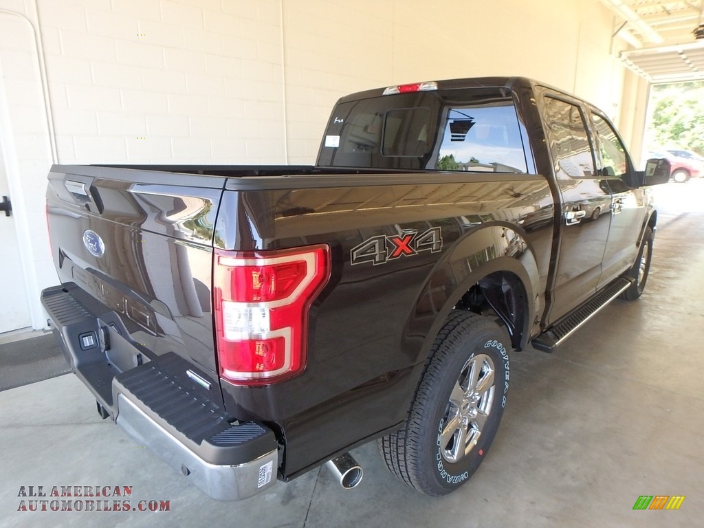 2018 F150 XLT SuperCrew 4x4 - Magma Red / Earth Gray photo #2