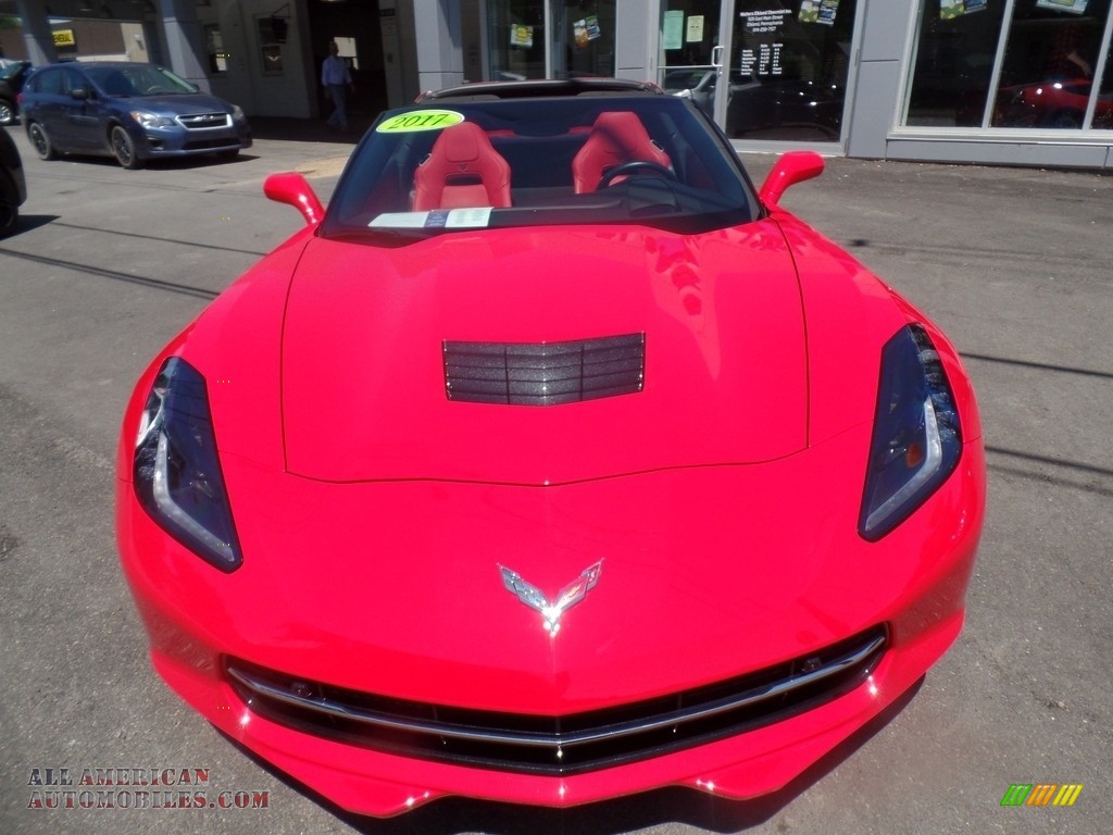 2017 Corvette Stingray Coupe - Torch Red / Adrenaline Red photo #2
