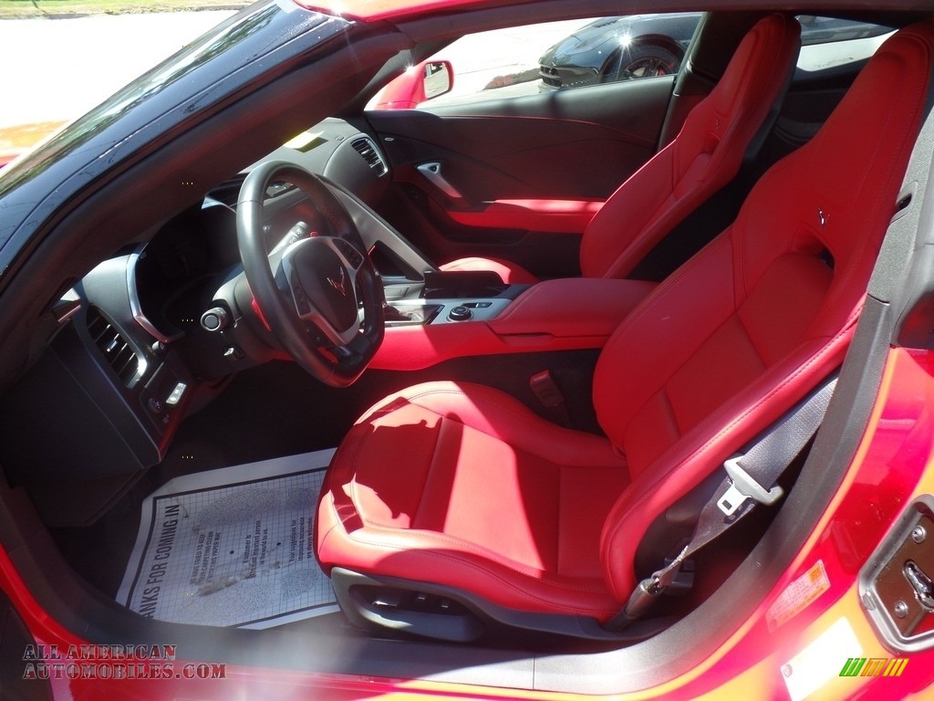 2017 Corvette Stingray Coupe - Torch Red / Adrenaline Red photo #22