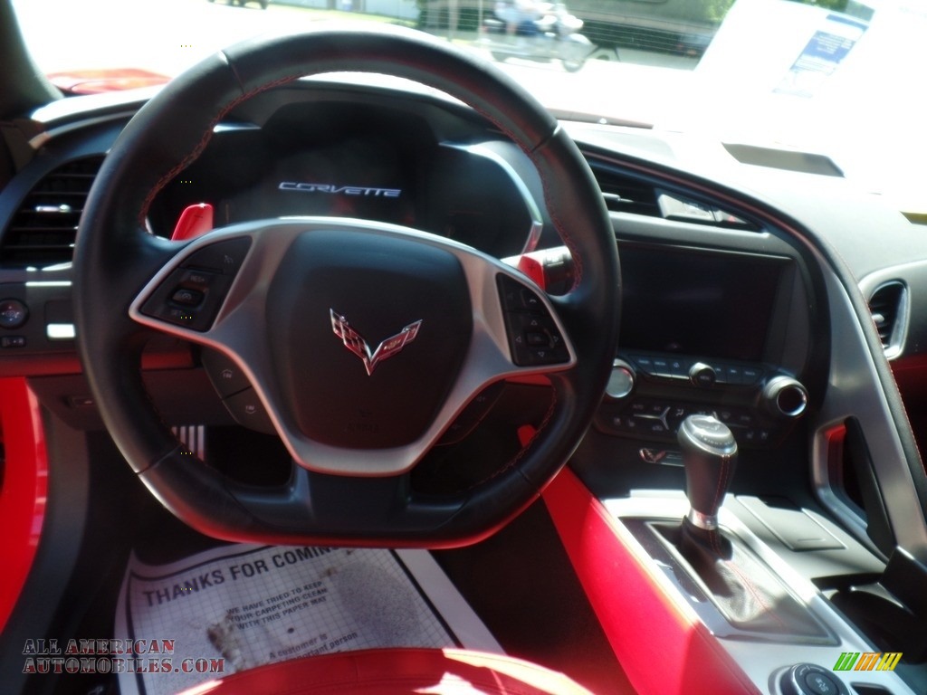 2017 Corvette Stingray Coupe - Torch Red / Adrenaline Red photo #24