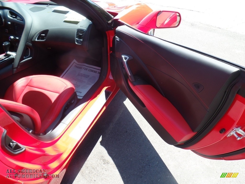 2017 Corvette Stingray Coupe - Torch Red / Adrenaline Red photo #37