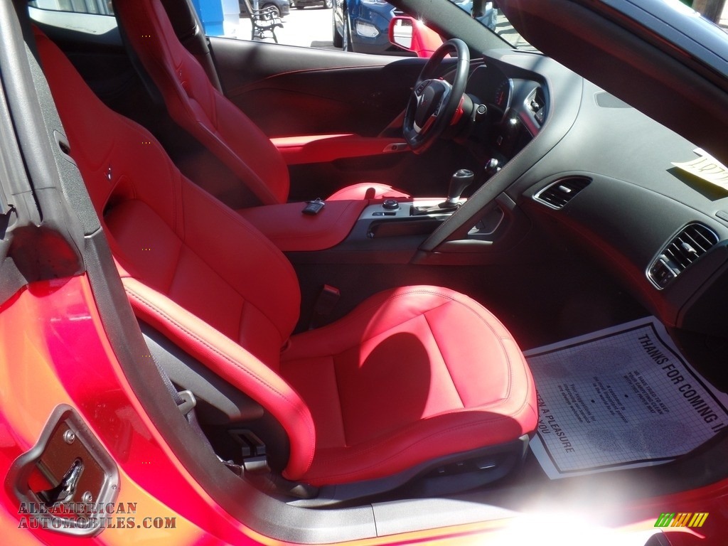 2017 Corvette Stingray Coupe - Torch Red / Adrenaline Red photo #38