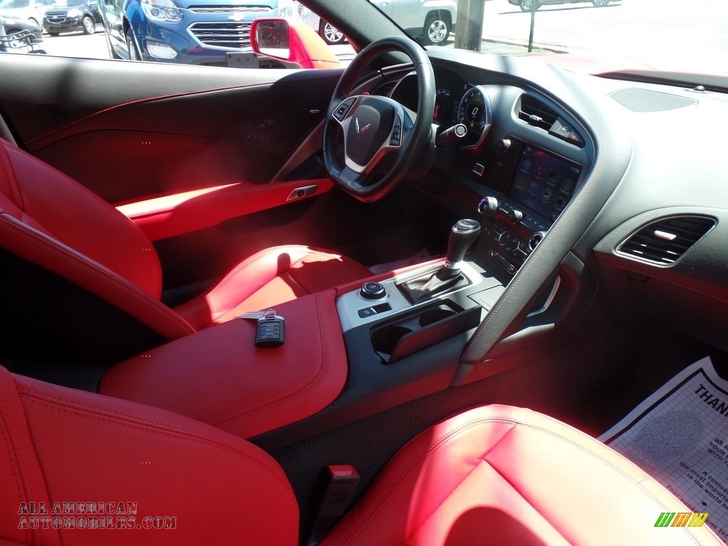 2017 Corvette Stingray Coupe - Torch Red / Adrenaline Red photo #39