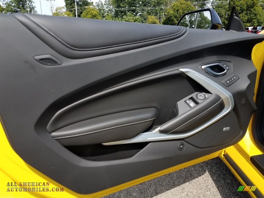 2018 Camaro SS Coupe - Bright Yellow / Jet Black photo #7