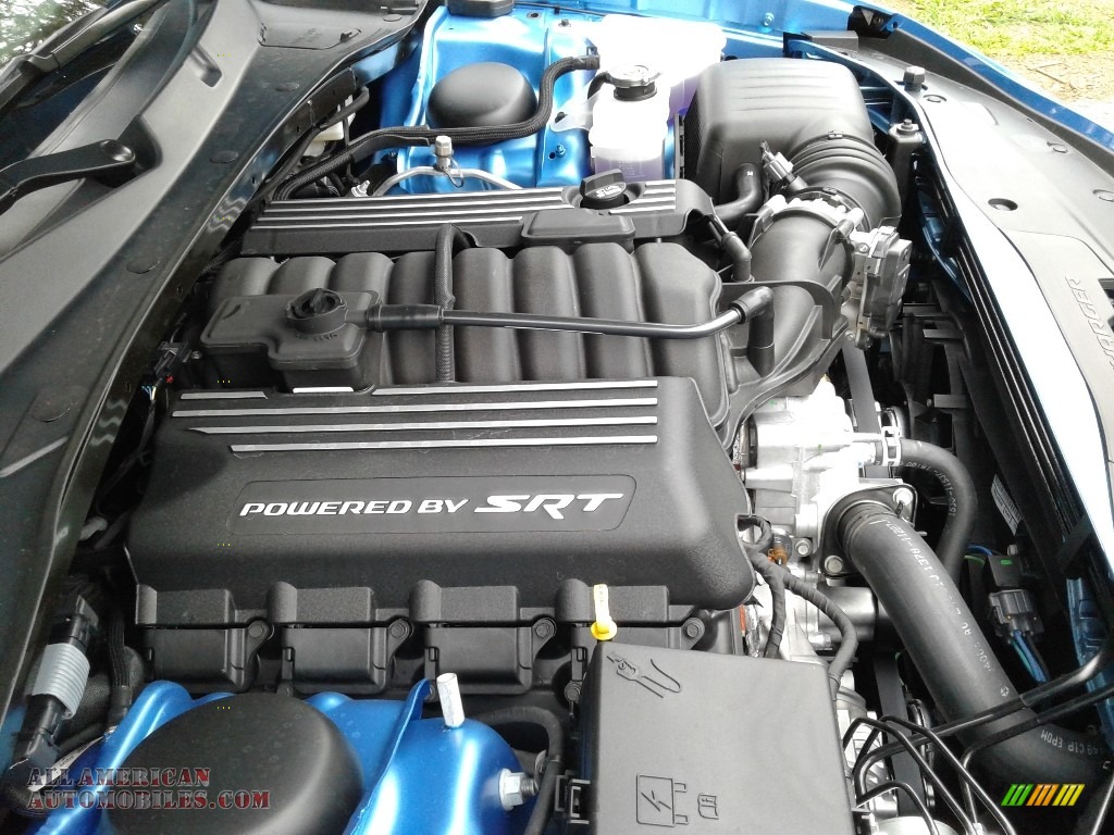 2018 Charger R/T Scat Pack - B5 Blue Pearl / Black photo #32